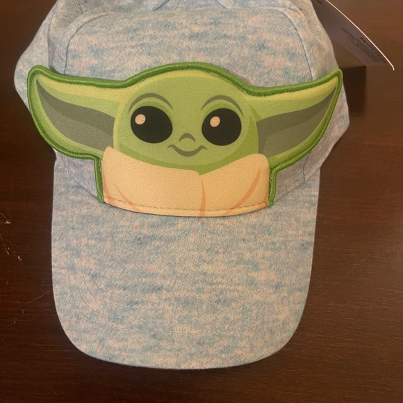 New With Tags, Star Wars The Mandalorian Kids Baby Yoda Hat - Picture 2 of 4